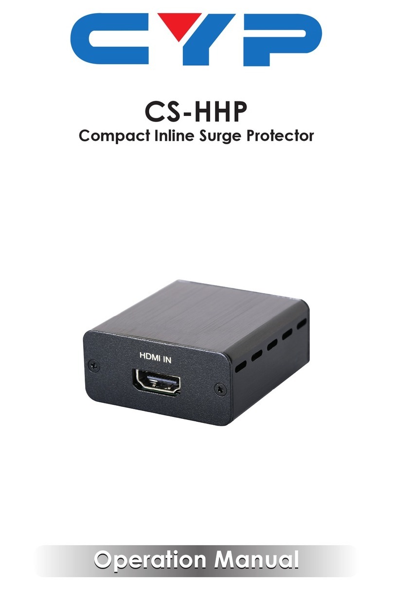 CYP CS-HHP Installation manual