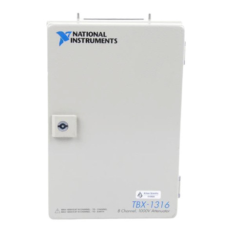 National Instruments TBX-1316 User manual