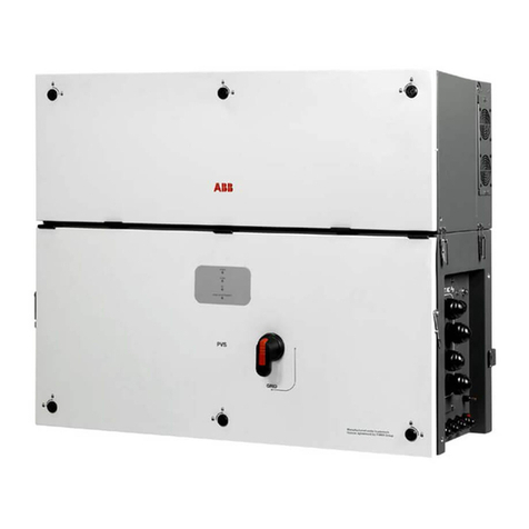 ABB PVS-100 Series User manual