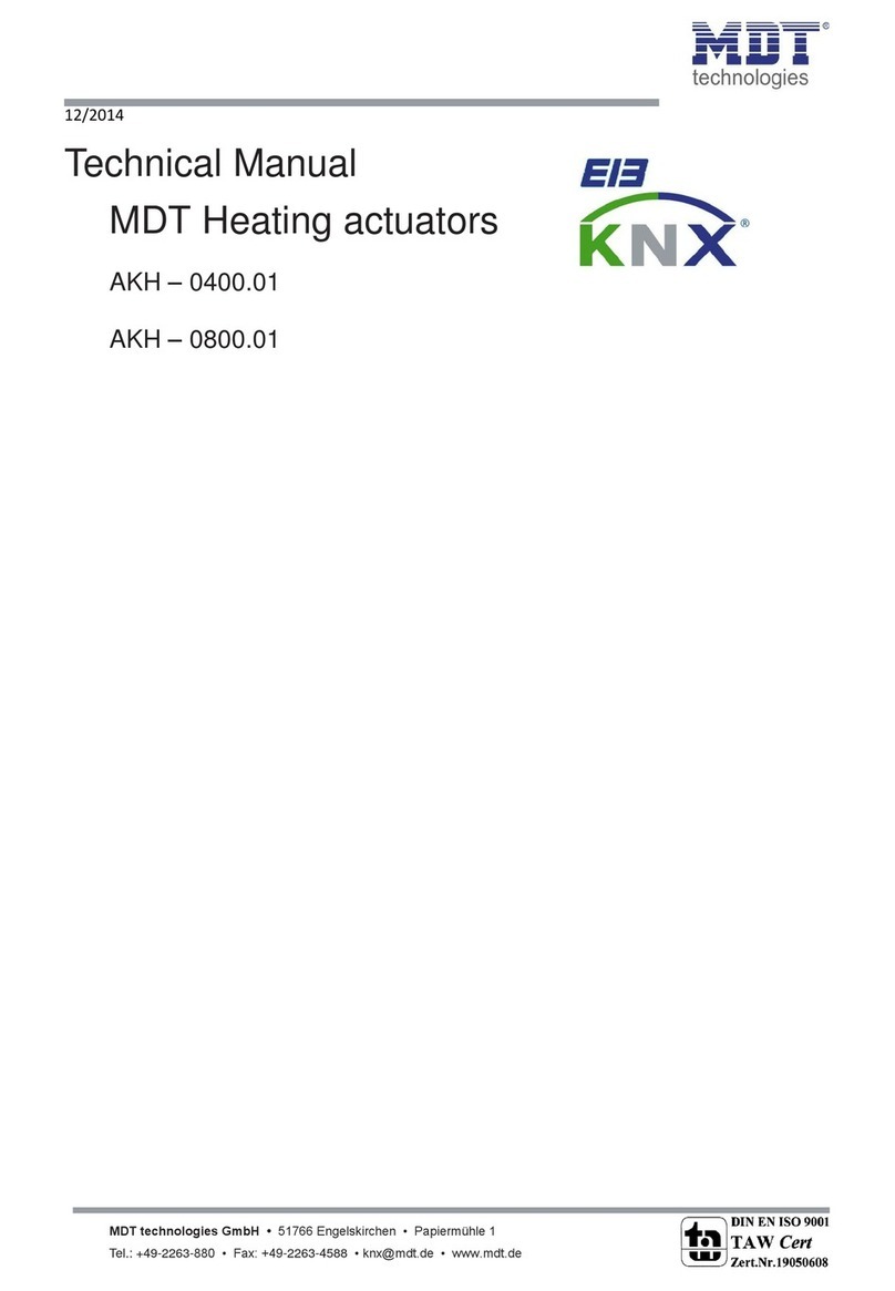 MDT Technologies AKH-0400.01 User manual