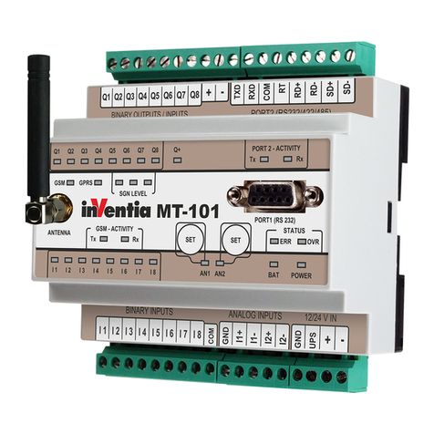 INVENTIA MT-101 user manual