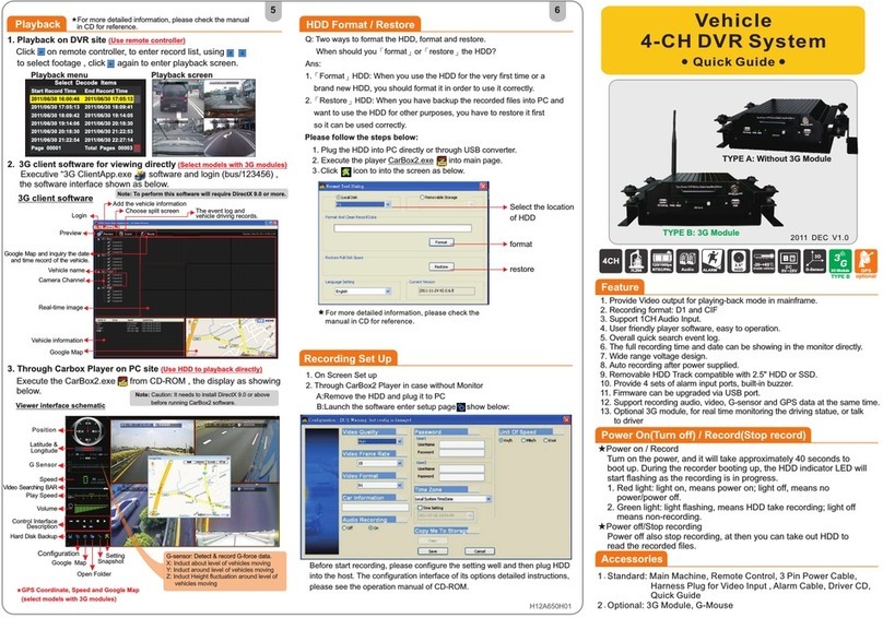 Vacron SA-650HD User manual Vacron SA-650HD User manual