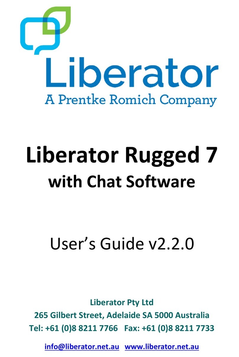 Liberator LR7 user guide