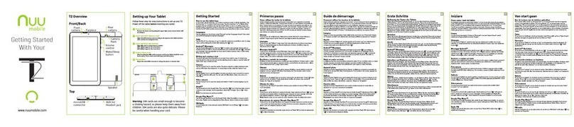 NUU Mobile T2 User manual