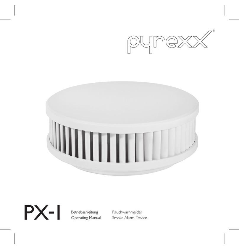 pyrexx PX-1 operating manual
