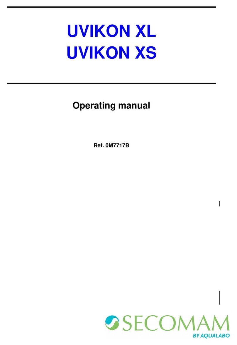 Secomam UVIKON XL User manual