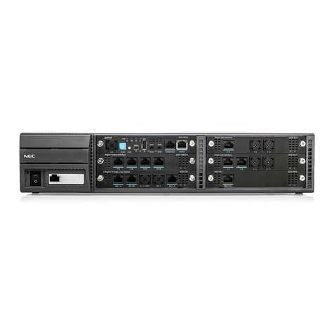 NEC Univerge SV9100 User manual