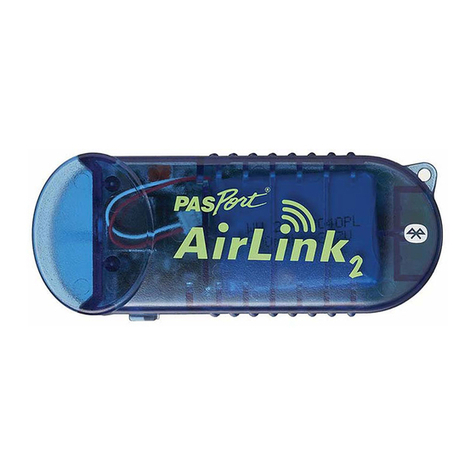 PASCO Pasport AirLink2 User manual PASCO Pasport AirLink2 User manual
