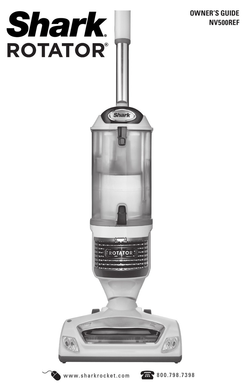 Shark NV500REF User manual