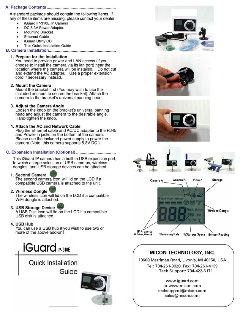iGuard IP-310E User manual