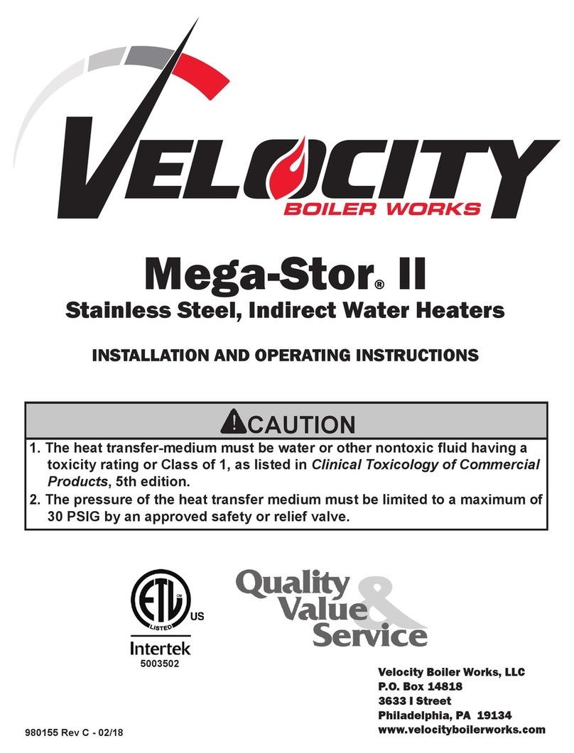 Velocity MS2-030 Installation and operation instructions Velocity MS2-030 Installation and operation instructions