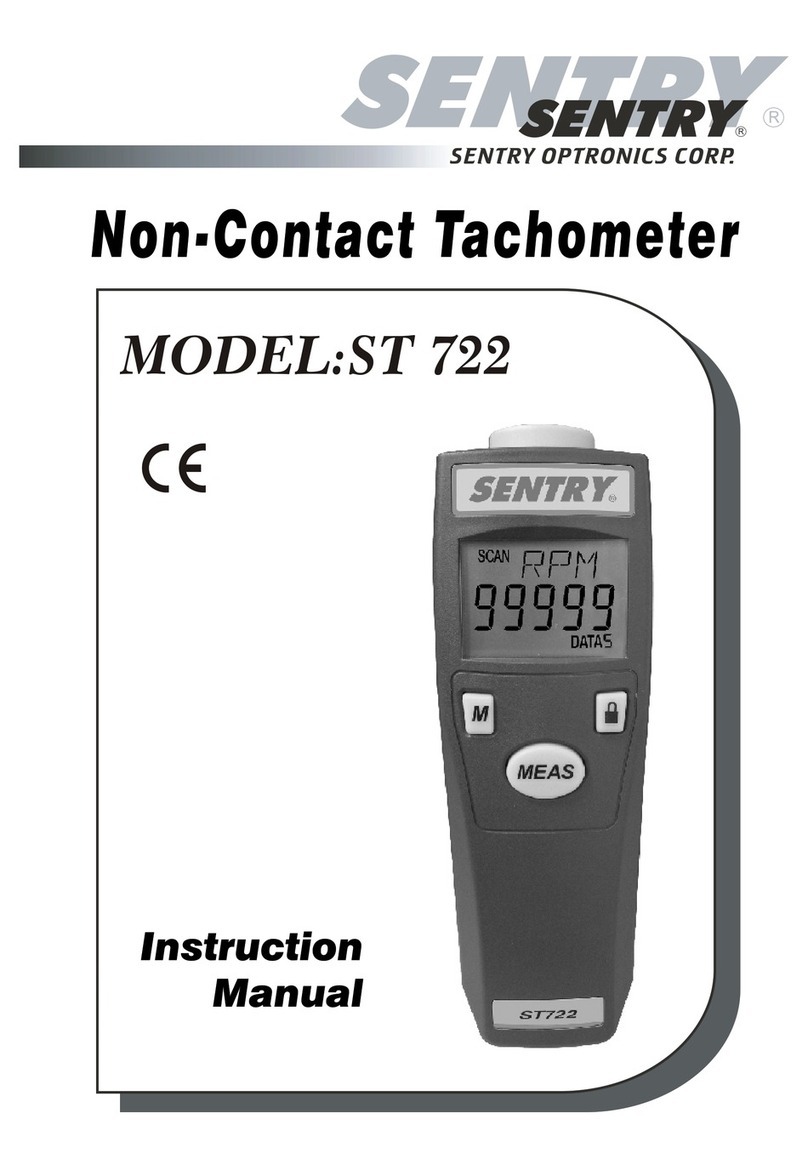 Sentry ST 722 instruction manual