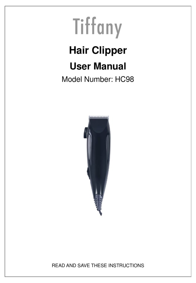 Tiffany HC98 user manual