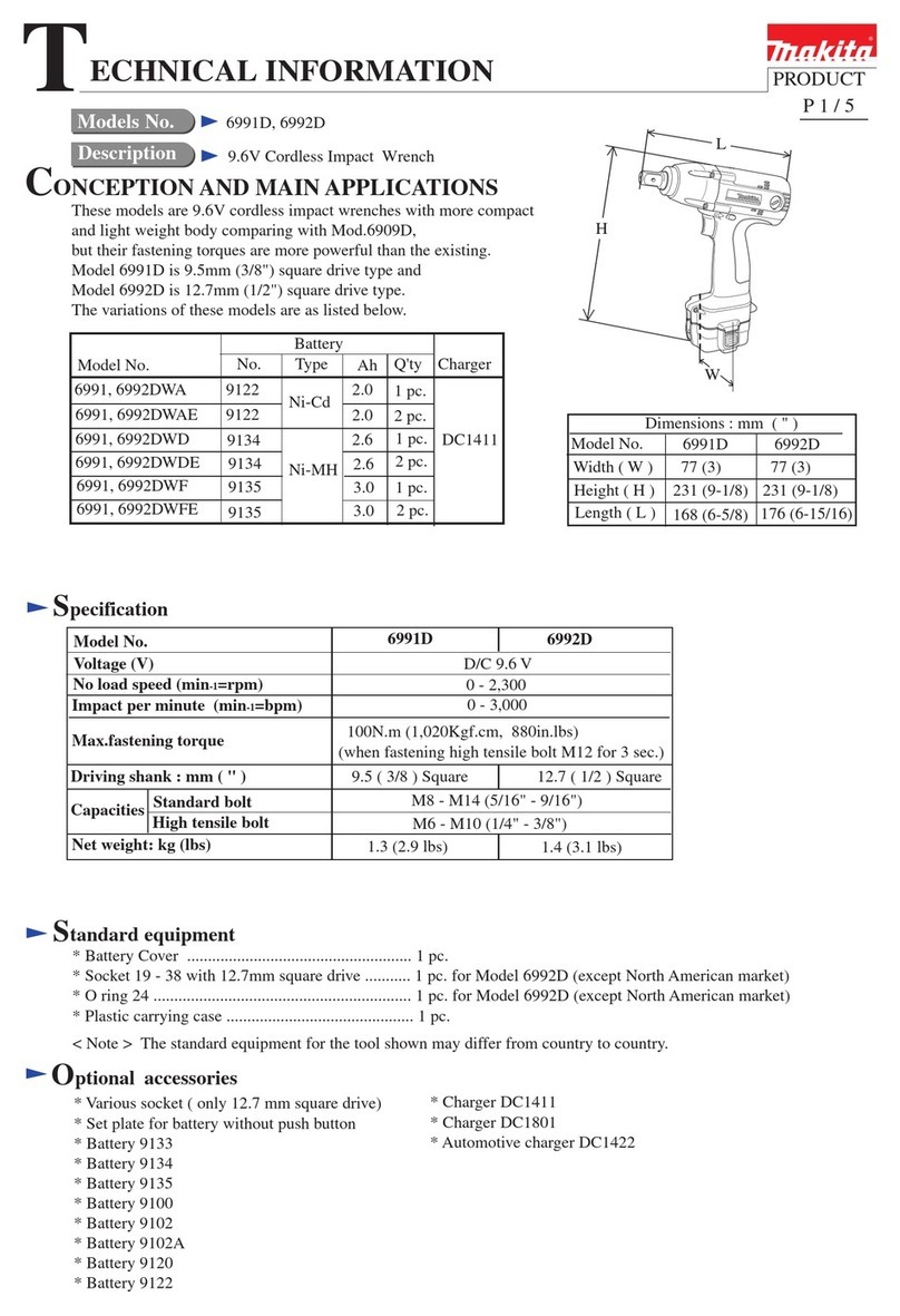 Makita 6991D Manual