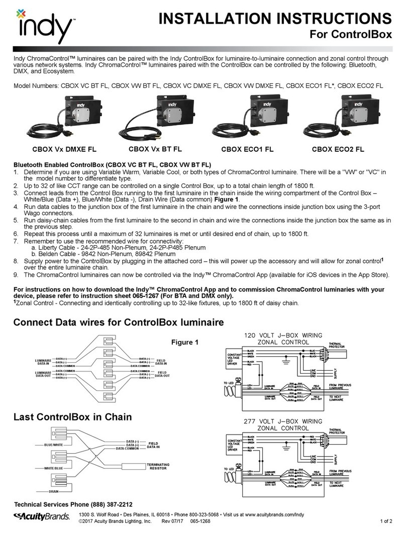 Indy CBOX VC BT FL installation instructions
