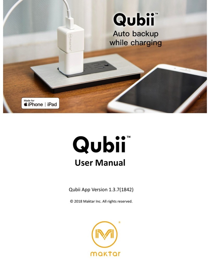 maktar Qubii User manual