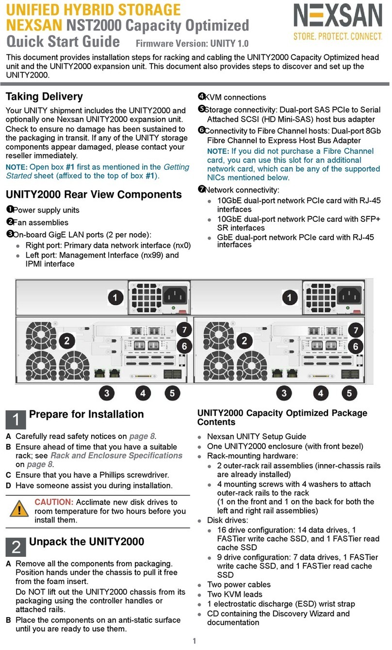 Nexsan NST2000 User manual