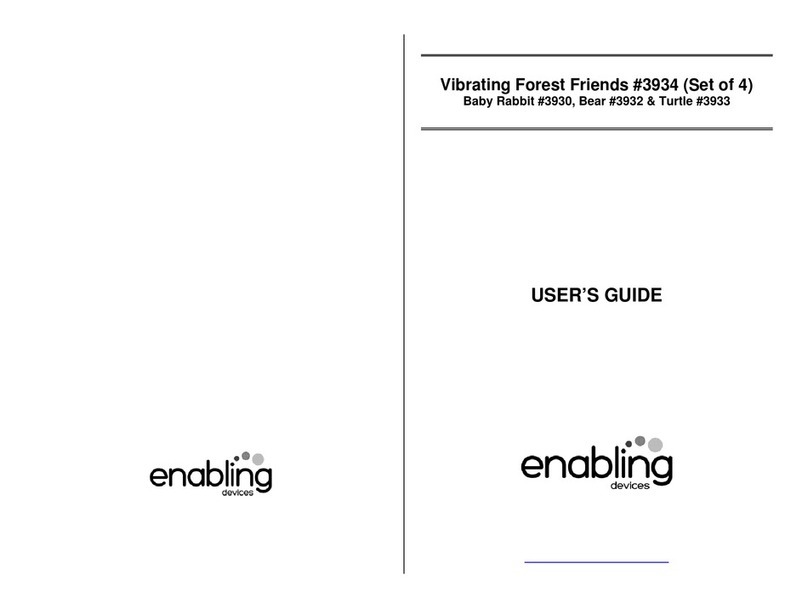 Enabling Devices 3934 User manual Enabling Devices 3934 User manual