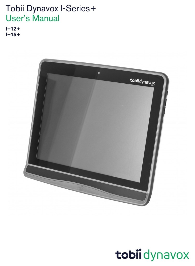 Tobii Dynavox I-12+ ETR user manual