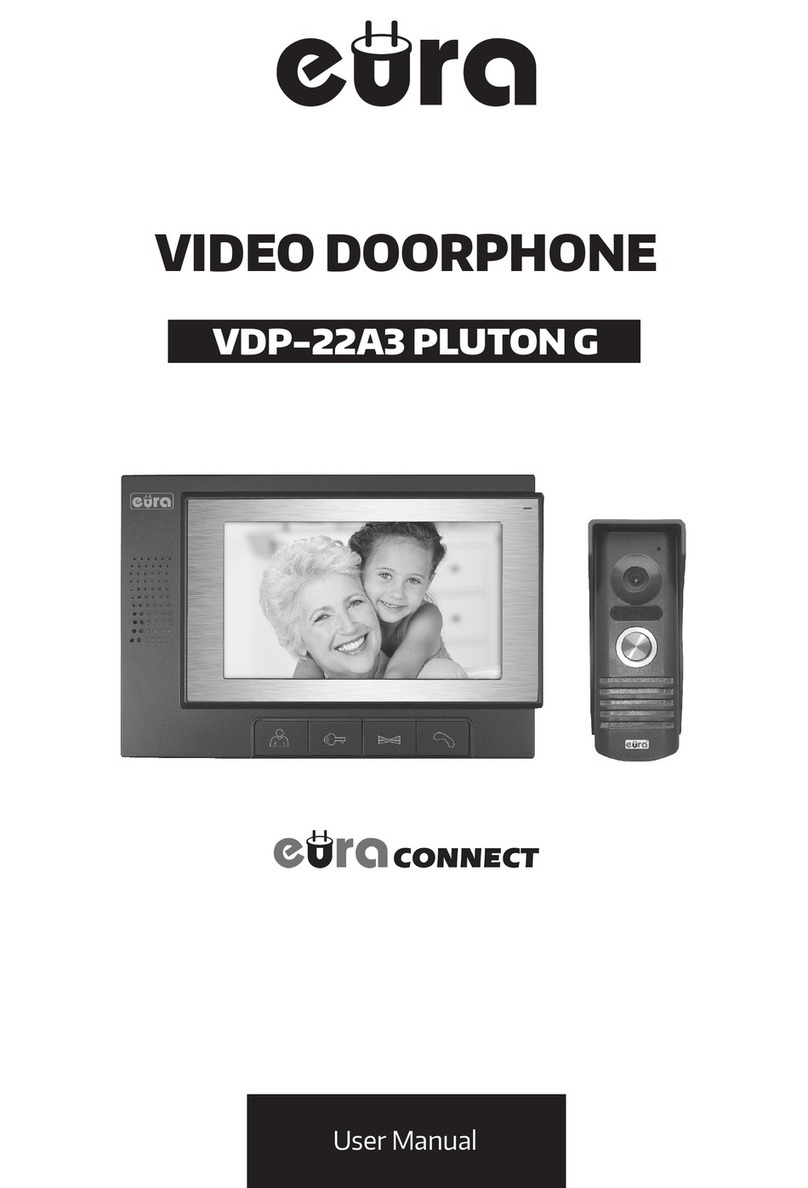 EURA VDP-22A3 PLUTON G user manual