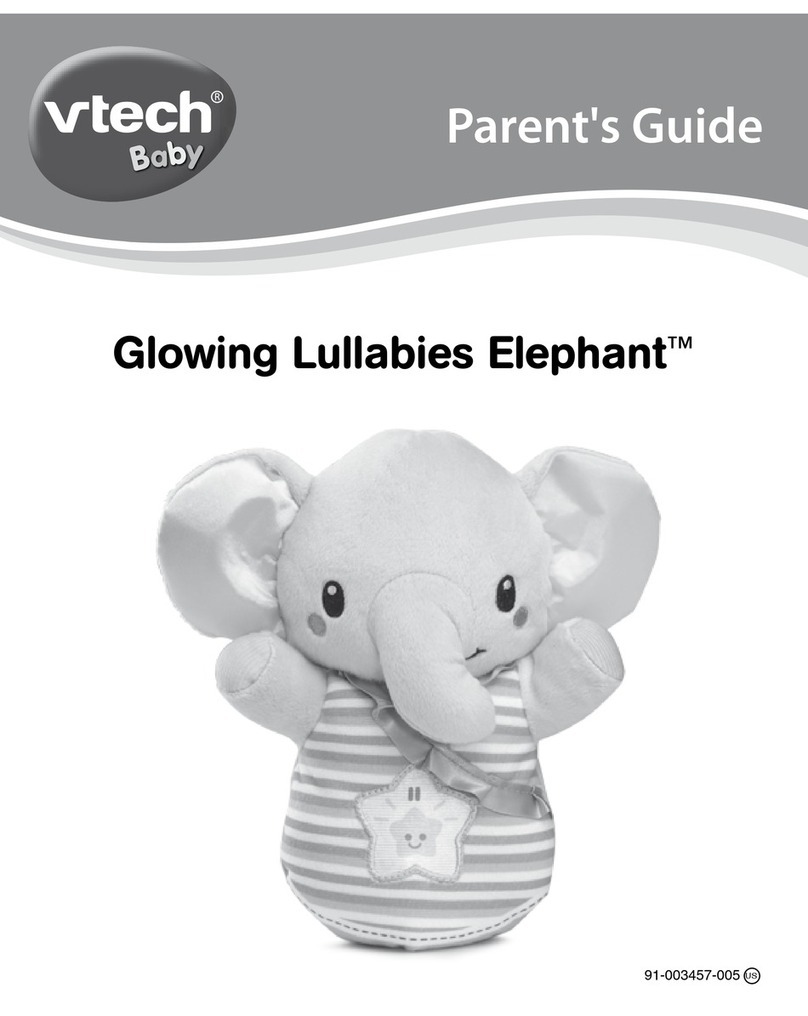 V-tech Glowing Lullabies Elephant Assembly Instructions