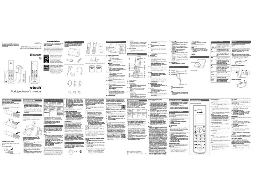 V-tech DS6771-3 User manual