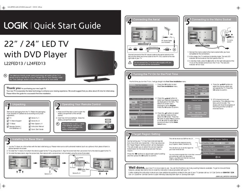 Logik L24FED13 User manual