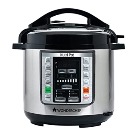 WonderChef Nutri-Pot G1 User manual