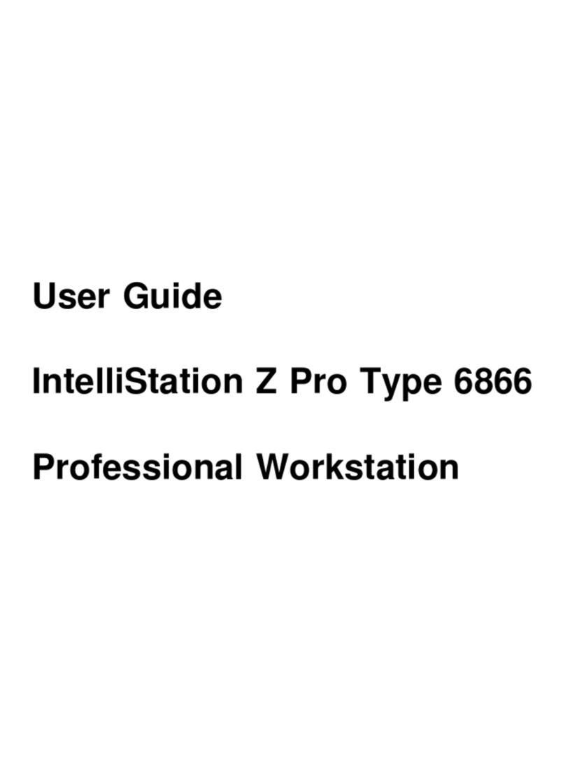 IBM IntelliStation Z Pro Type 6866 User manual IBM IntelliStation Z Pro Type 6866 User manual