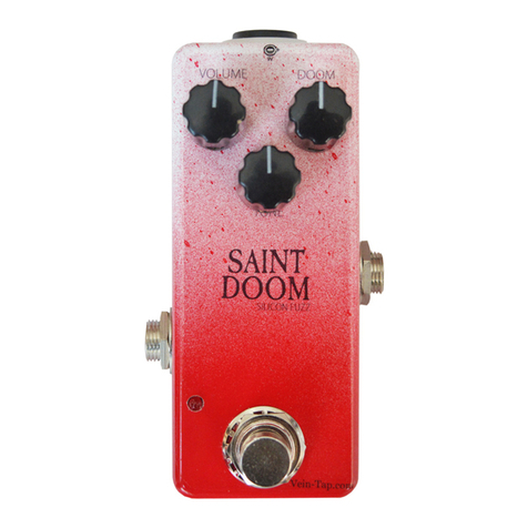 Vein-Tap Saint Doom instruction manual