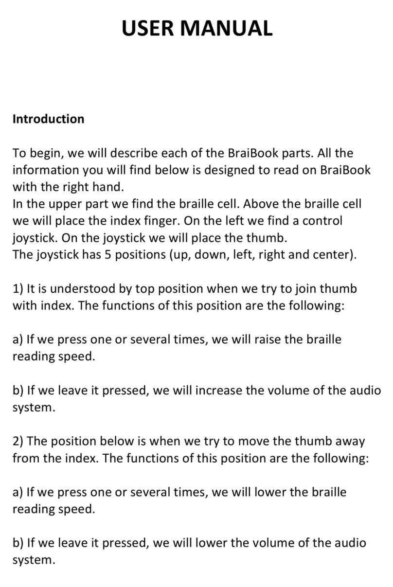 BraiBook BraiBook user manual