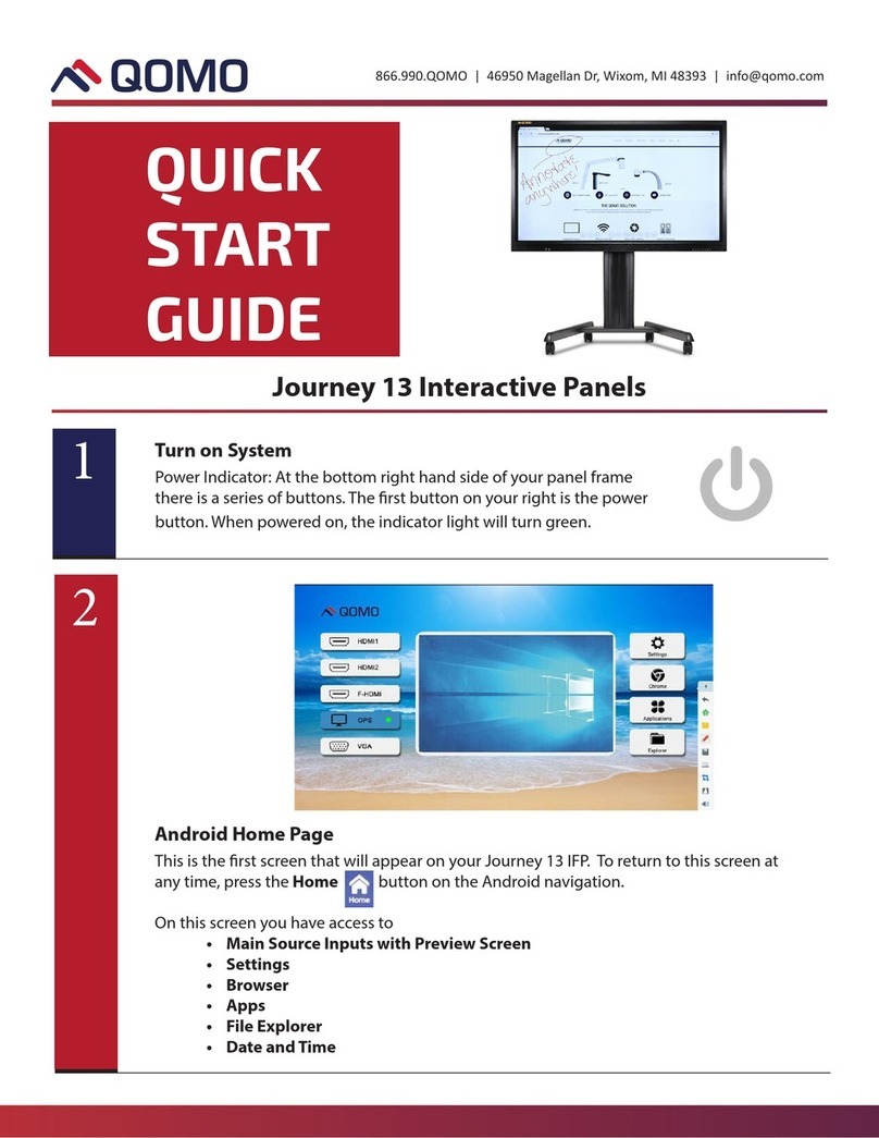Qomo Journey 13 User manual