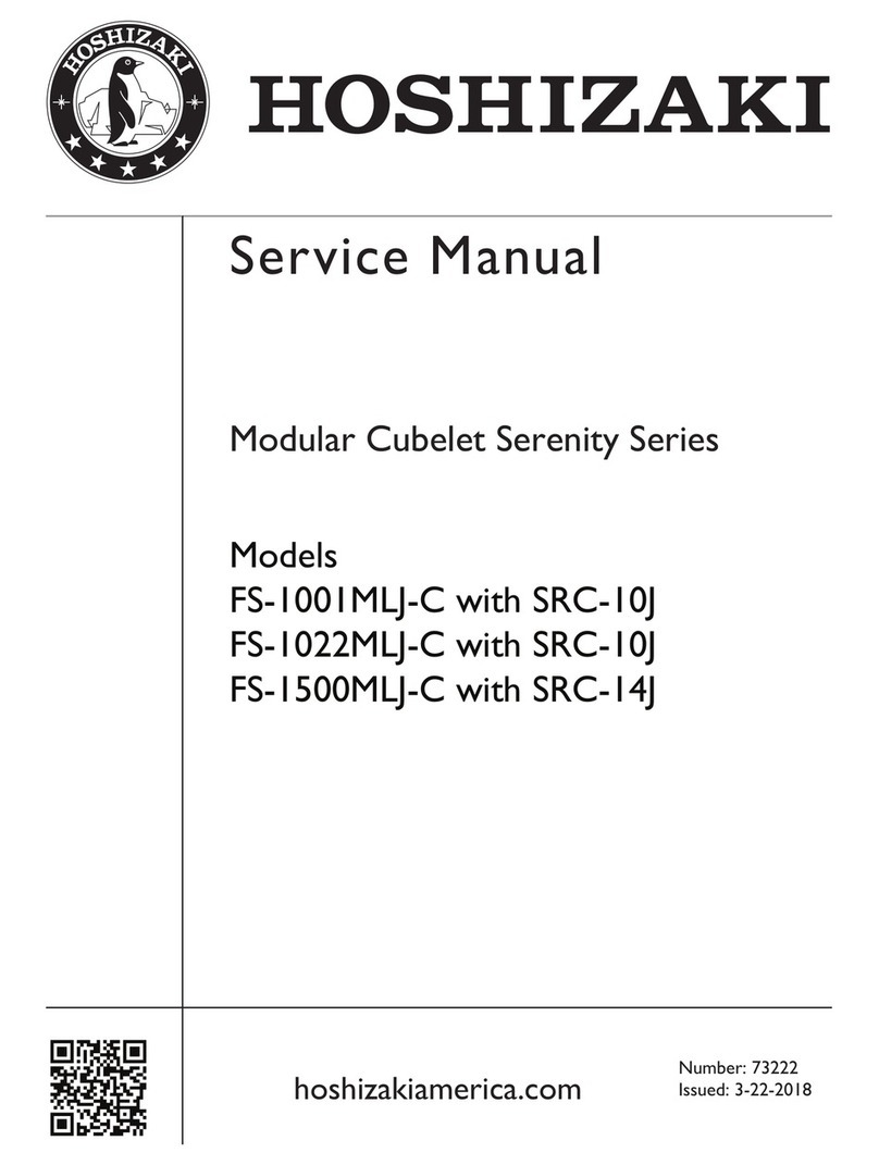 Hoshizaki FS-1022MLJ-C User manual Hoshizaki FS-1022MLJ-C User manual