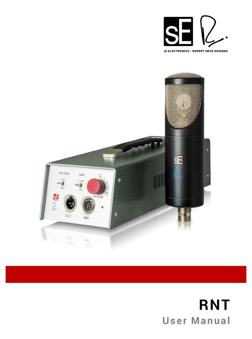 SE Electronics RNT User manual