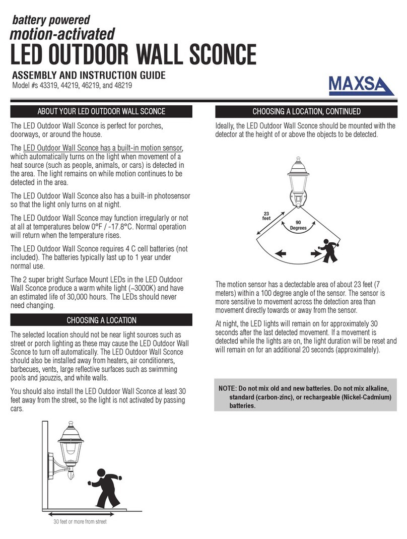 MAXSA 43319 Assembly and Instruction Guide