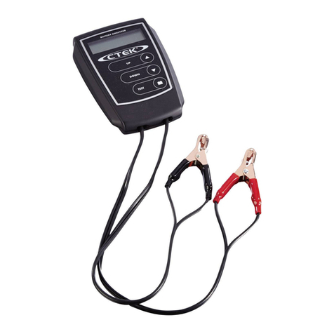 CTEK BATTERY ANALYZER manual
