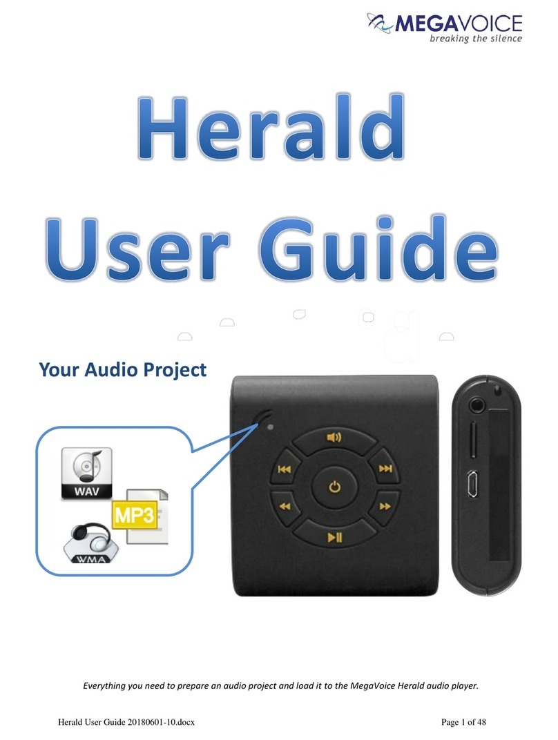Megavoice Herald user guide