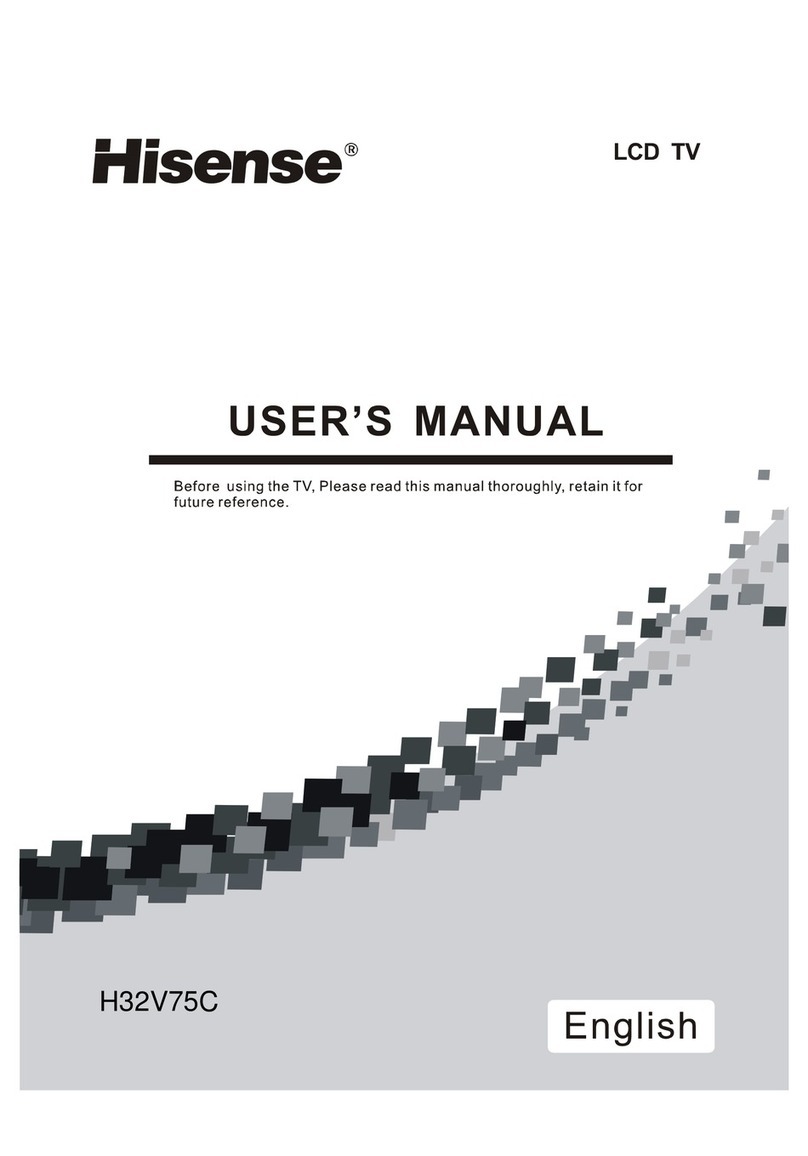 Hisense H32V75C User manual
