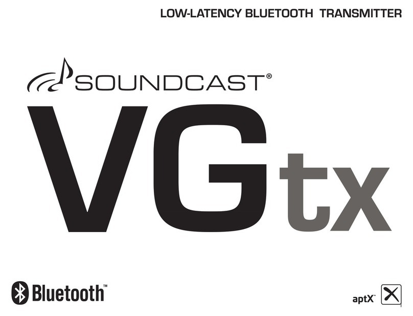 Soundcast VGtx user manual