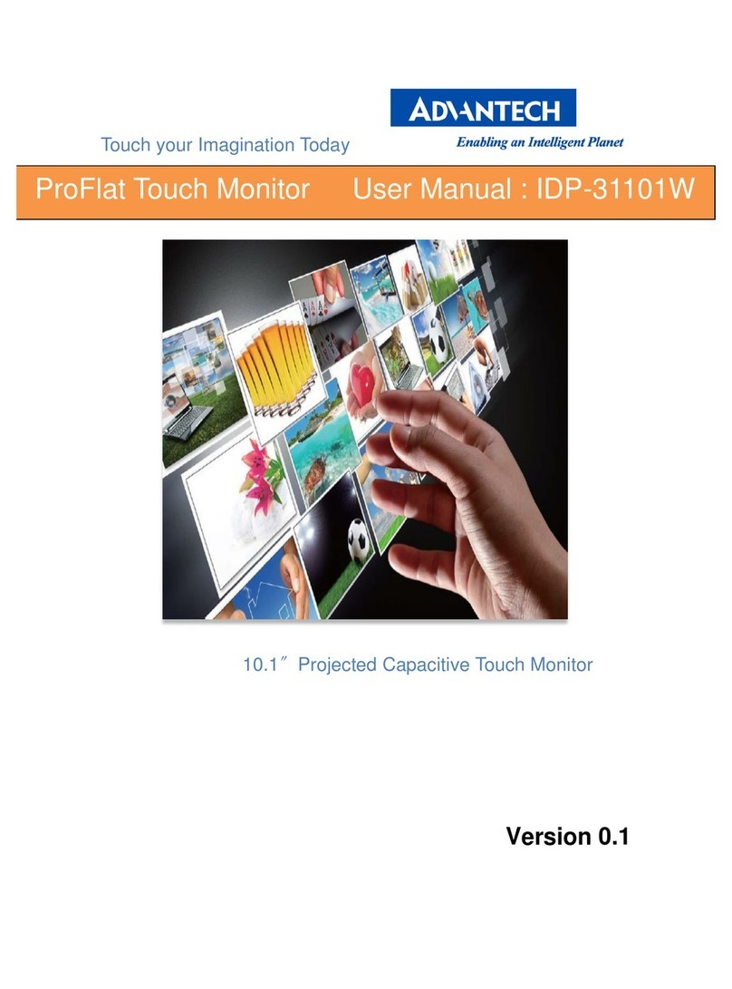 Advantech IDP-31101W User manual