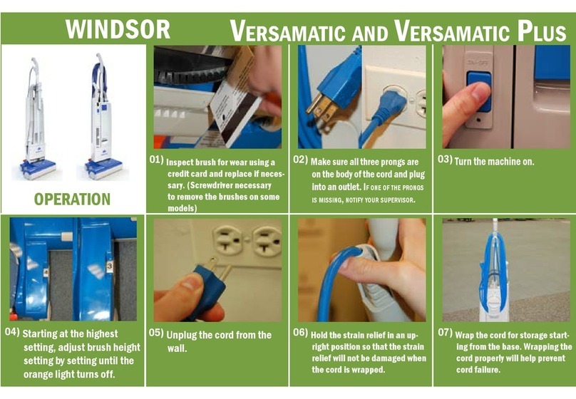 Windsor Versamatic User manual
