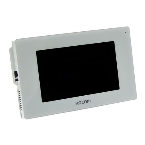 KOCOM KCV-544SD manual