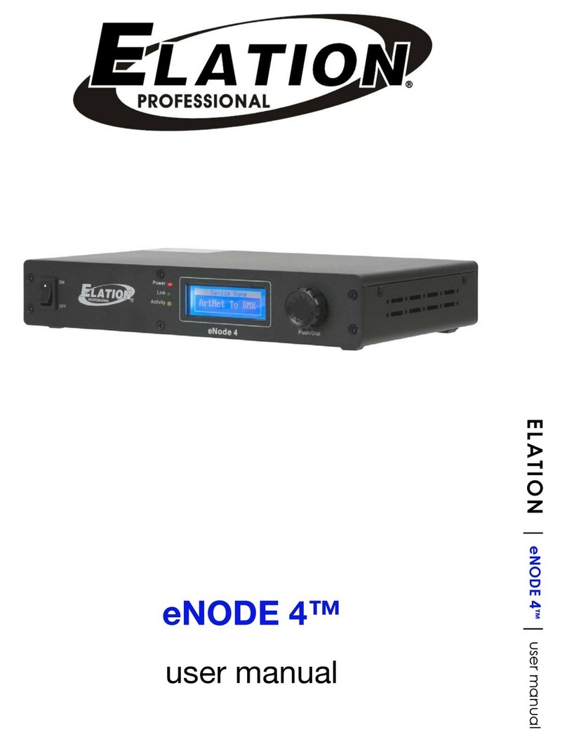 Elation eNODE 4 user manual