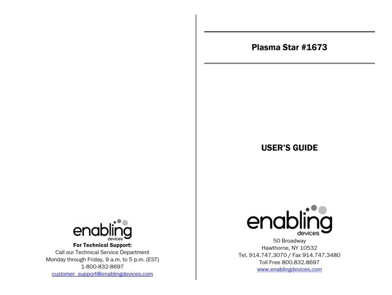 Enabling Devices Plasma Star 1673 user guide