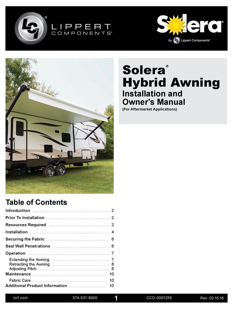 Lippert Components Solera User manual