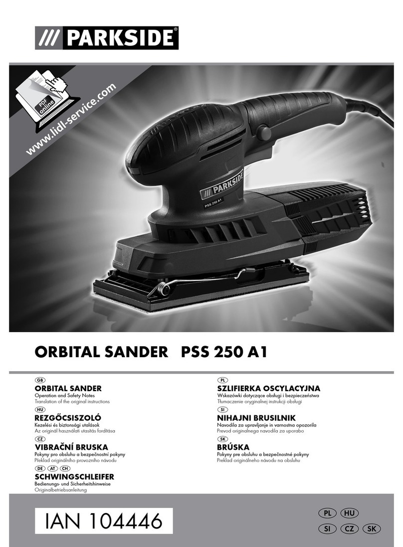 Parkside PSS 250 A1 User manual