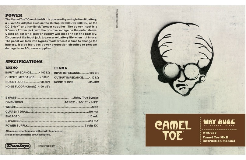 Way Huge Camel Toe WHE-209 instruction manual