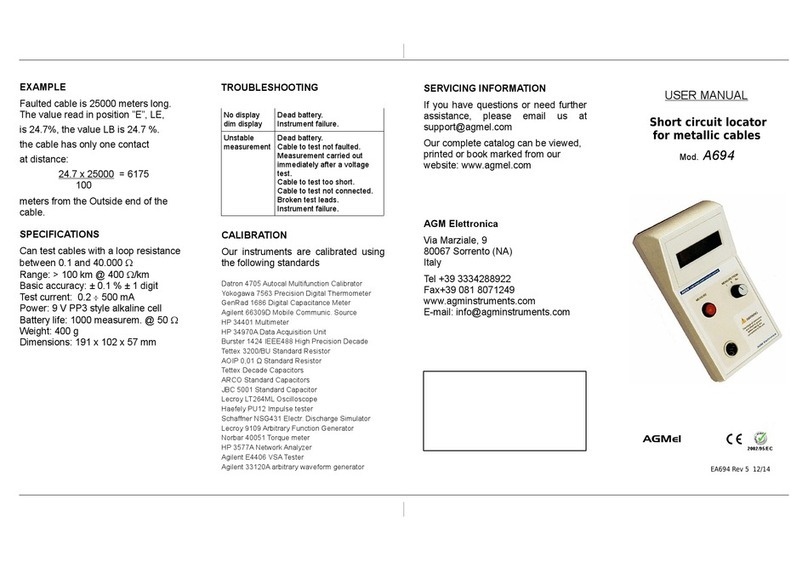 AGMel A694 user manual