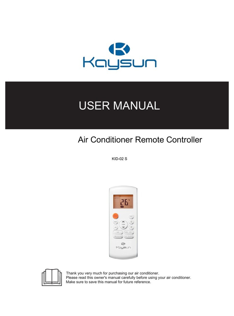 Kaysun KID-02 S user manual