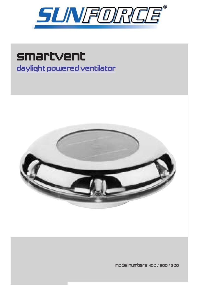 Sunforce Smartvent 100 instruction manual